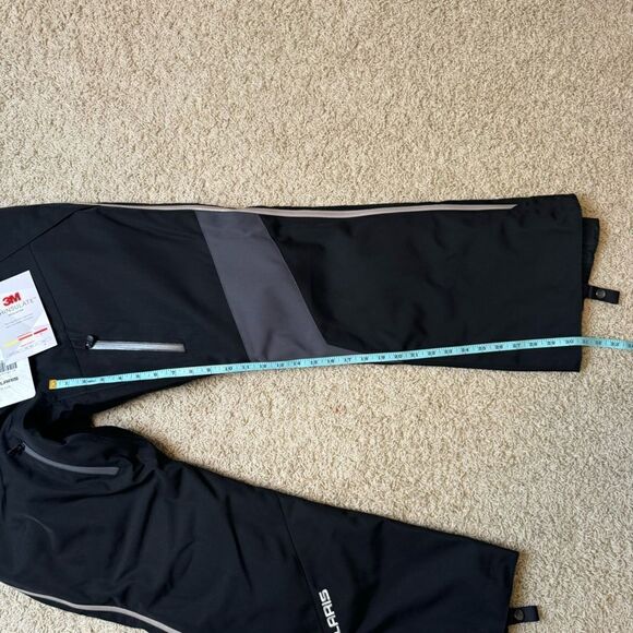 Polaris Women’s Snowmobile Pants Snow Bibs Size Small New with Tags NWT Black - Picture 9 of 10